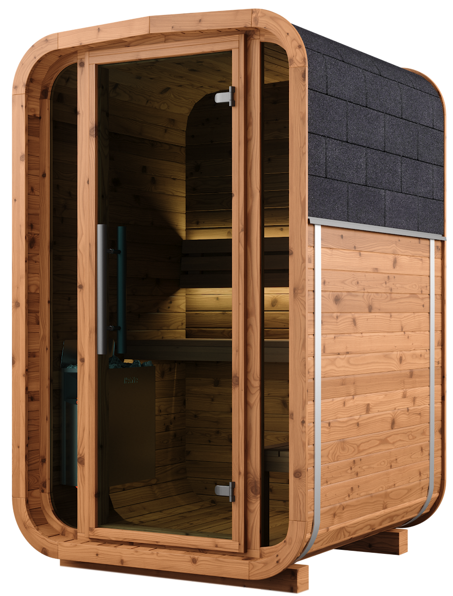 Auroom Sola Udendørs Sauna – Model 140 & 210