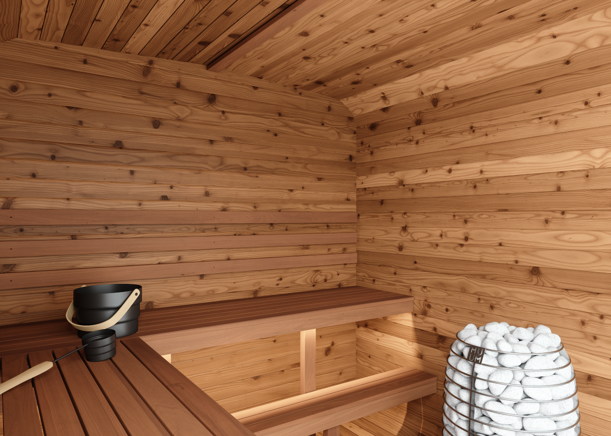 Auroom Sola Udendørs Sauna – Model 140 & 210