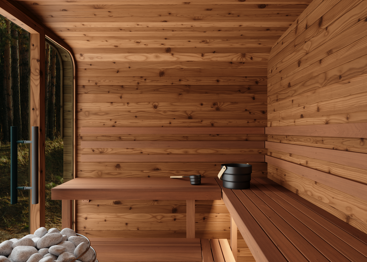 Auroom Sola Udendørs Sauna – Model 140 & 210