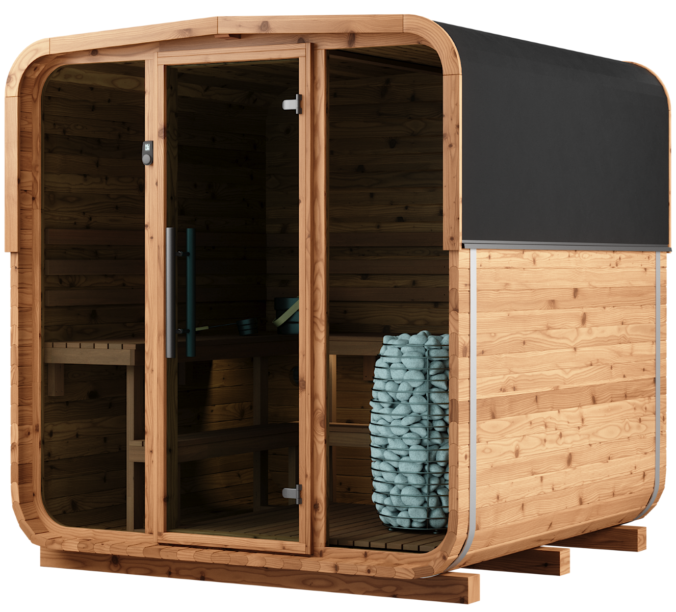 Auroom Sola Udendørs Sauna – Model 140 & 210