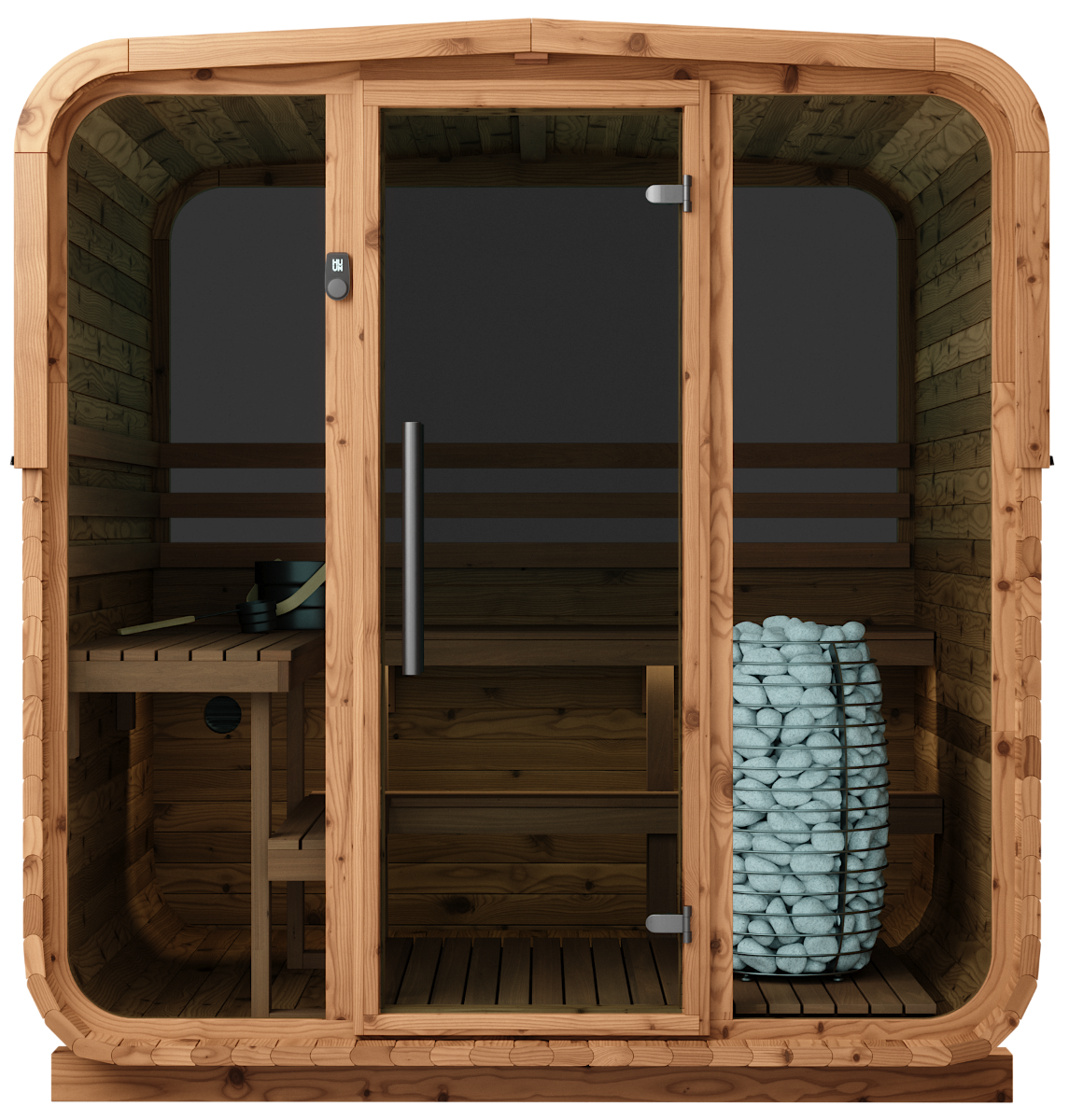 Auroom Sola Udendørs Sauna – Model 140 & 210