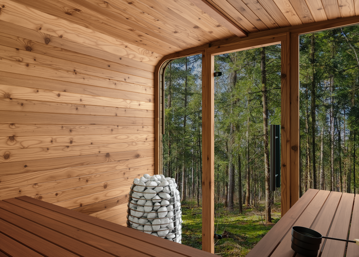 Auroom Sola Udendørs Sauna – Model 140 & 210