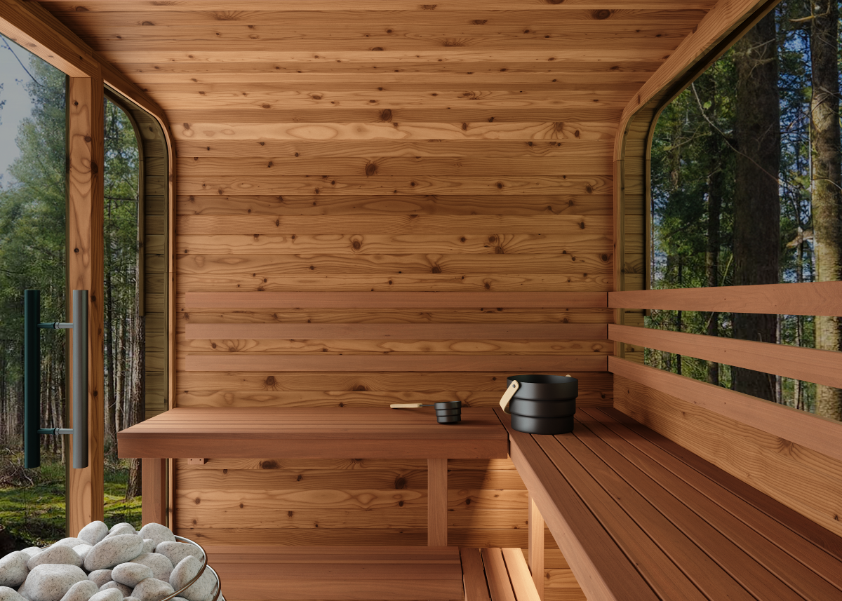 Auroom Sola Udendørs Sauna – Model 140 & 210